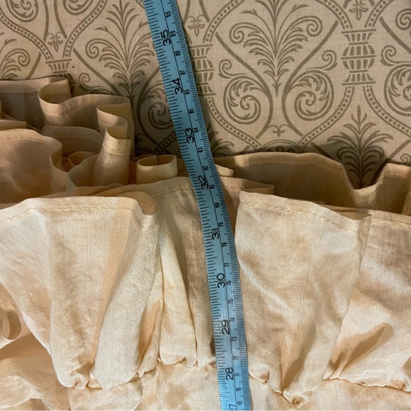 New NWT Mable Belle Cream Mini Dress Large L Deep V sundress - Picture 5 of 13